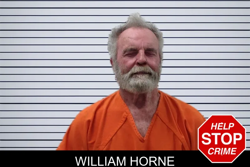 William Horne mugshot