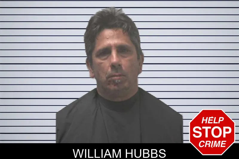 William Hubbs mugshot