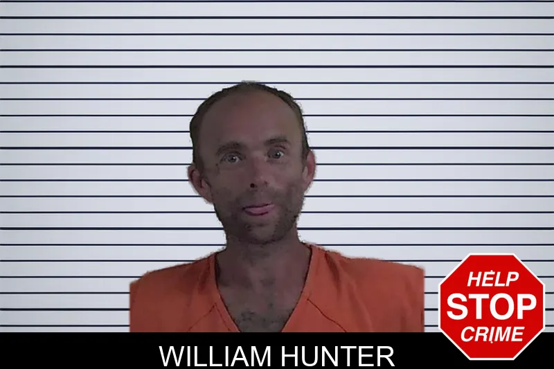 William Hunter mugshot