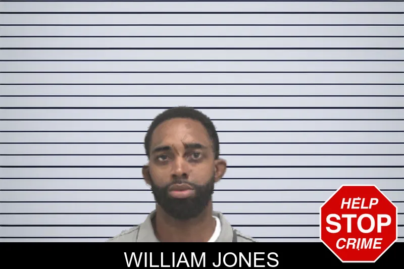 William Jones mugshot