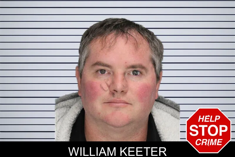 William Keeter mugshot
