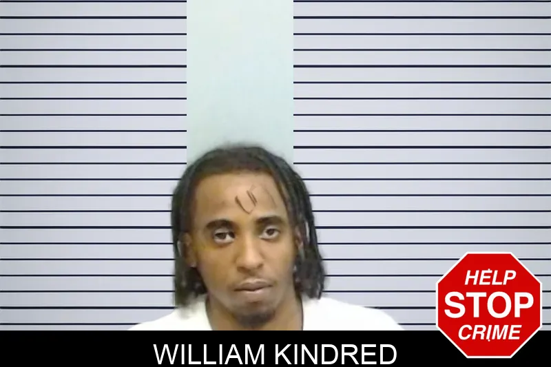 William Kindred mugshot