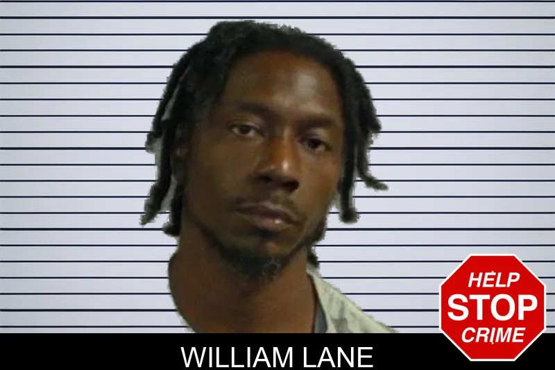 William Lane mugshot