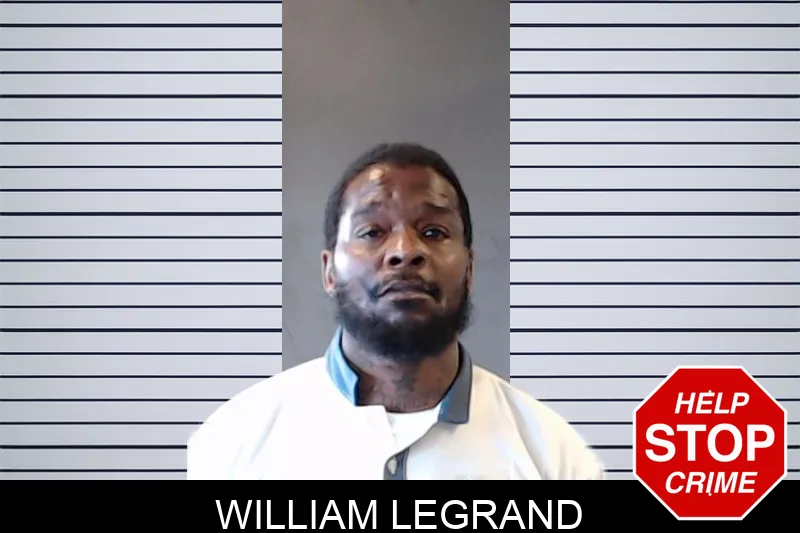 William Legrand mugshot