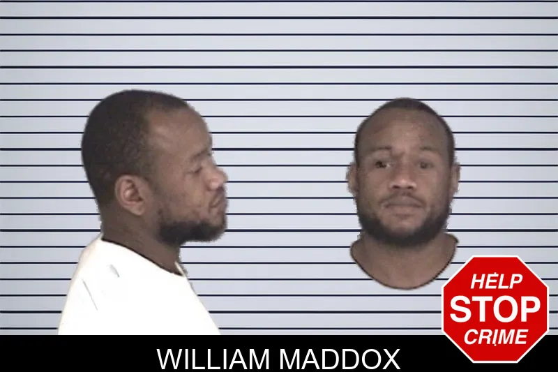 William Maddox mugshot