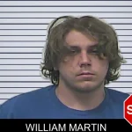 William Martin mugshot