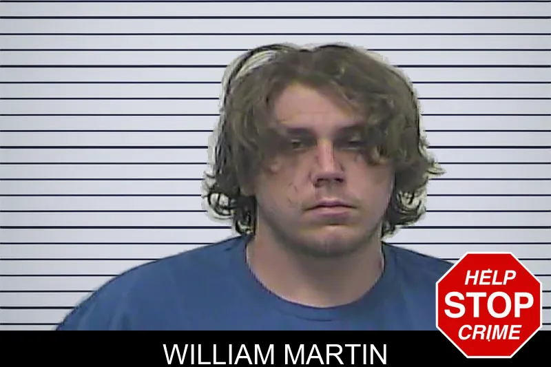 William Martin mugshot