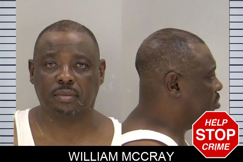 William McCray mugshot