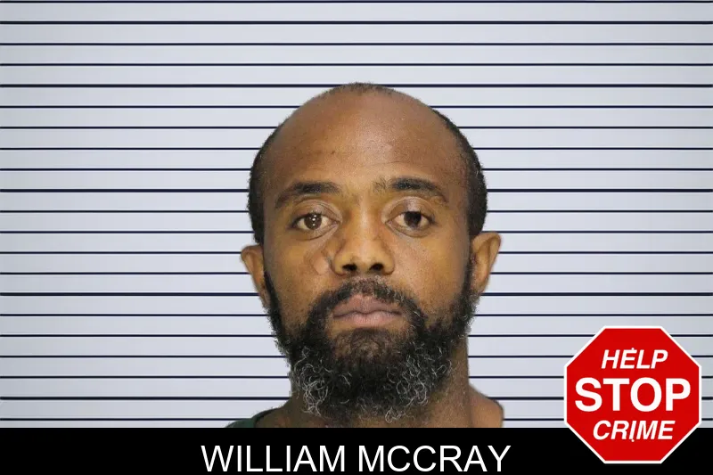 William McCray mugshot