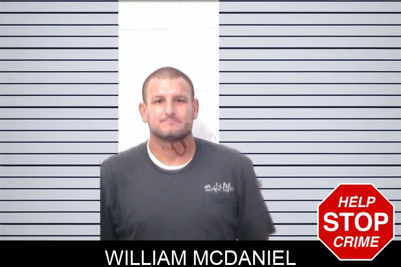 William McDaniel mugshot