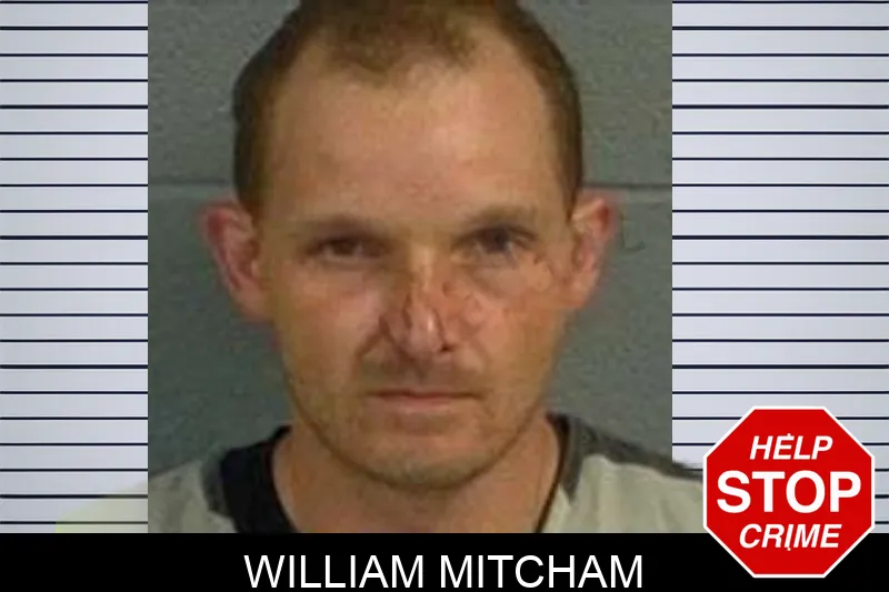 William Mitcham mugshot