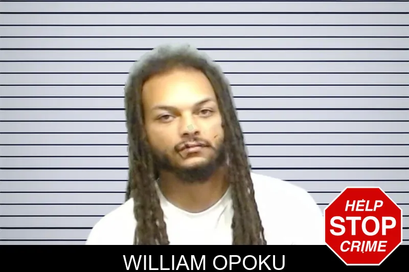 William Opoku mugshot