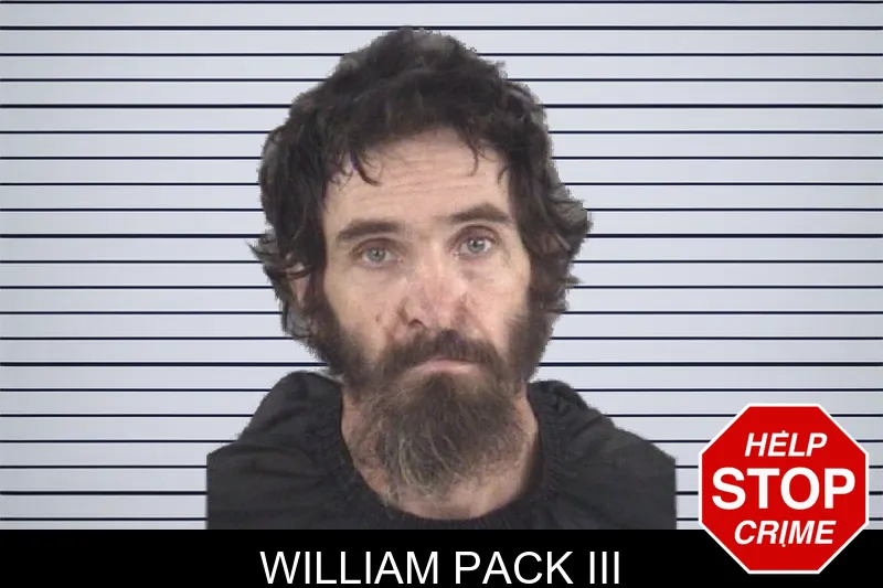 William Pack III mugshot