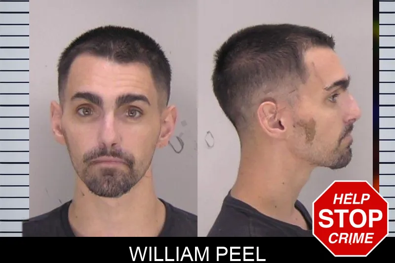 William Peel mugshot