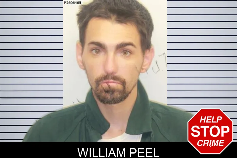 William Peel mugshot