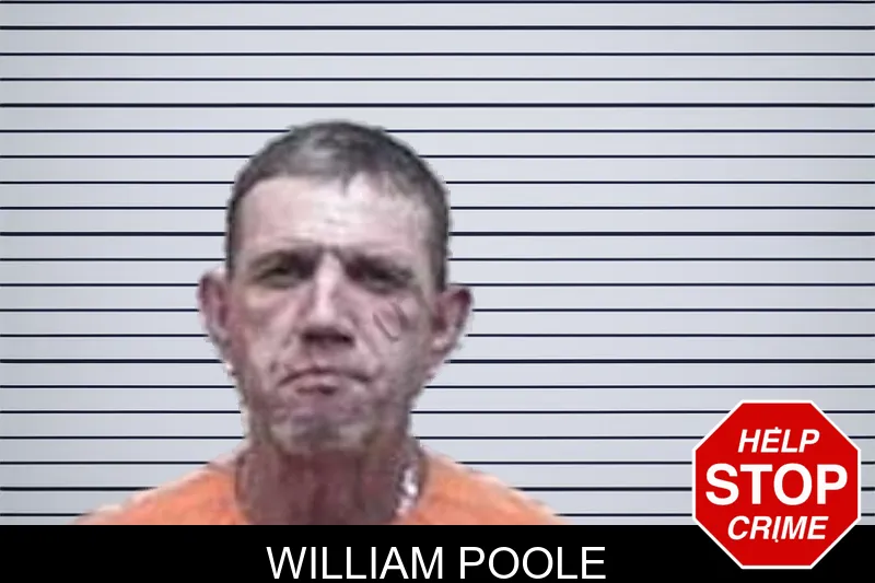 William Poole mugshot