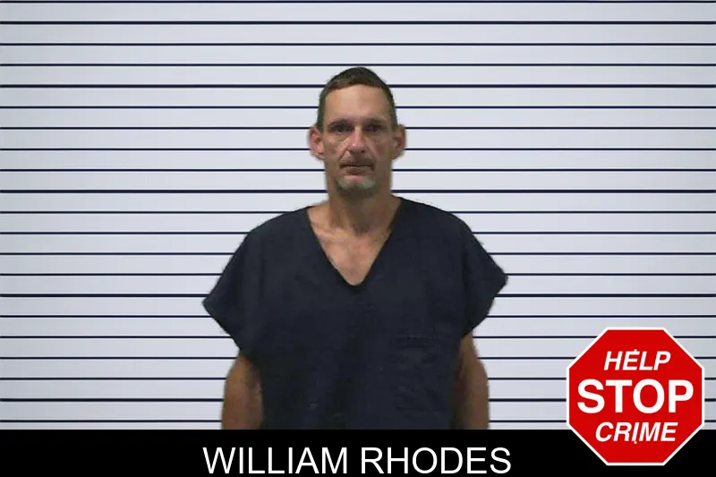William Rhodes mugshot