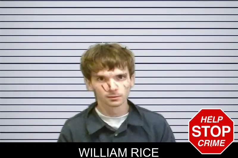 William Rice mugshot