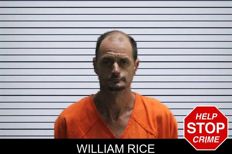 William Rice mugshot
