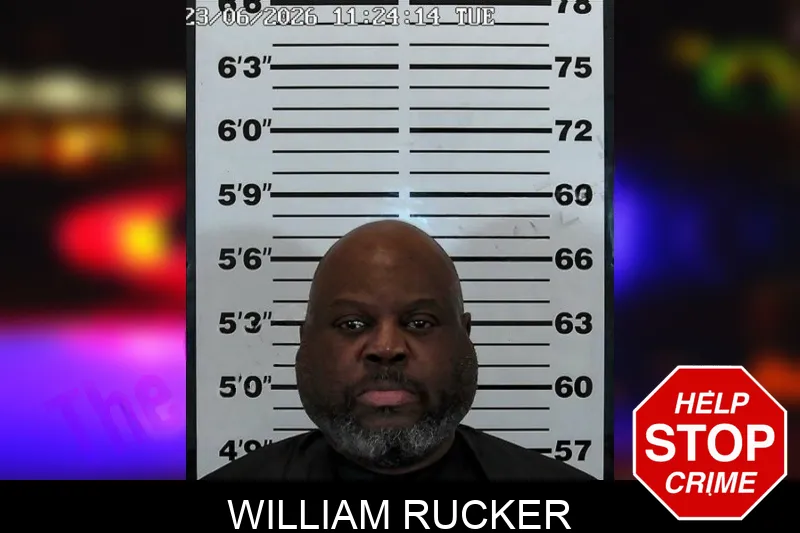 William Rucker mugshot