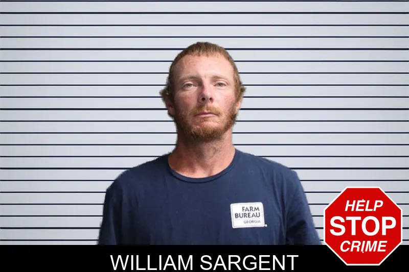 William Sargent mugshot