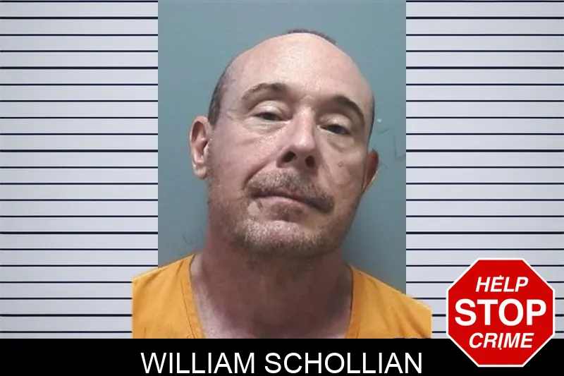 William Schollian mugshot