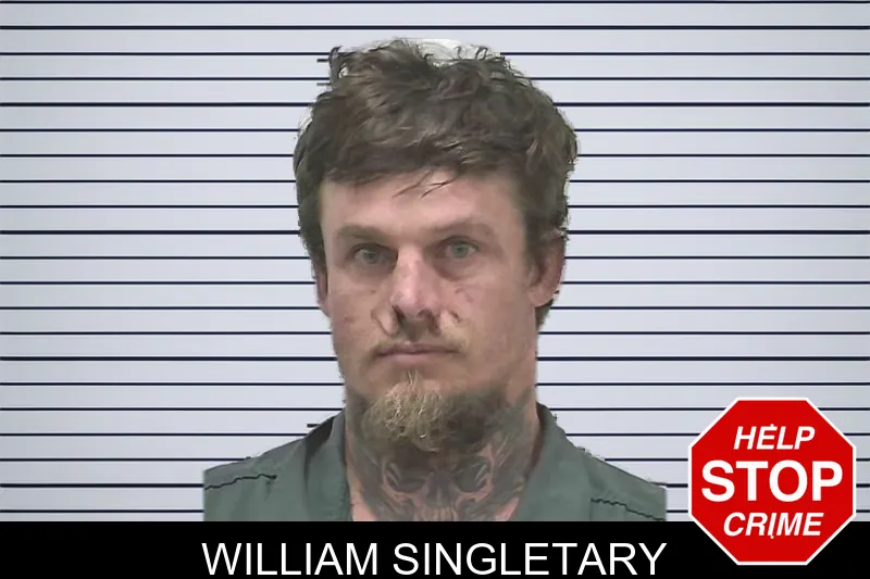 William Singletary mugshot