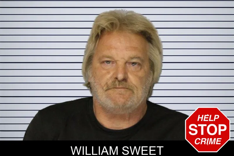 William Sweet mugshot