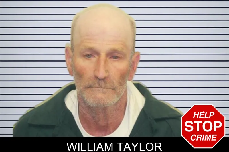 William Taylor mugshot