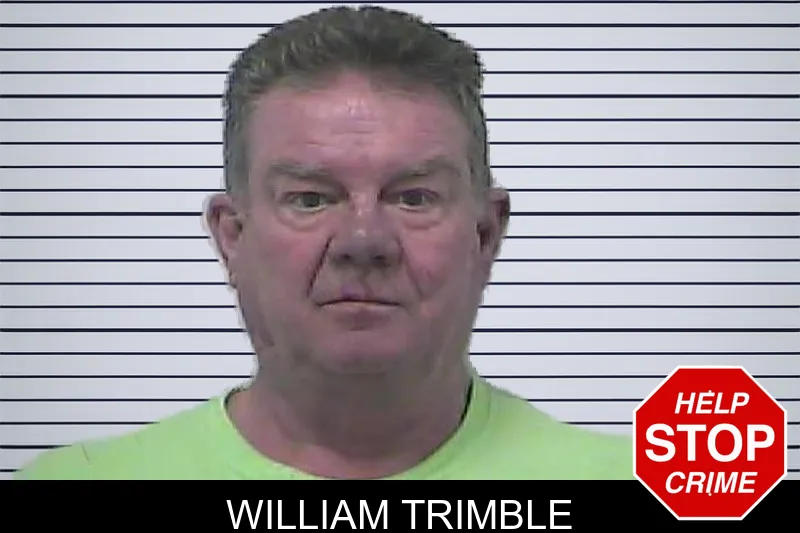 William Trimble mugshot