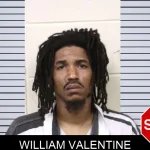 William Valentine mugshot
