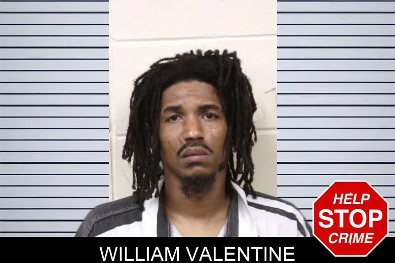 William Valentine mugshot