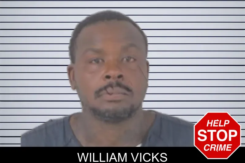 William Vicks mugshot