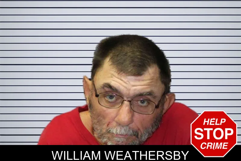 William Weathersby mugshot