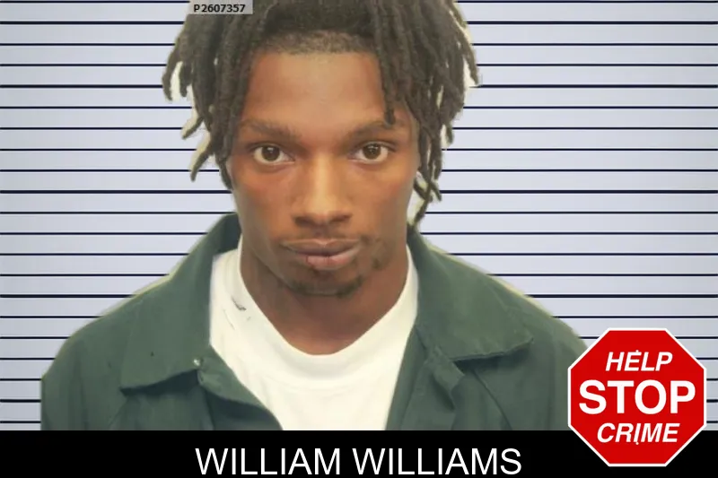 William Williams mugshot