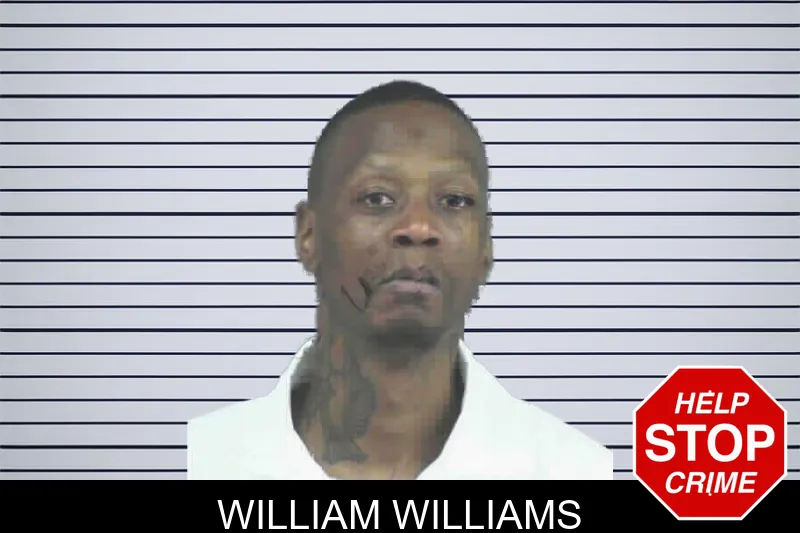 William Williams mugshot