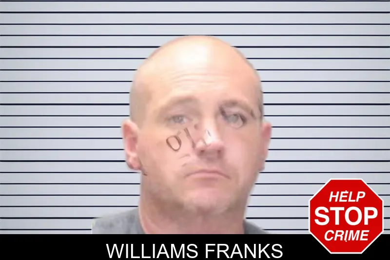 Williams Franks mugshot