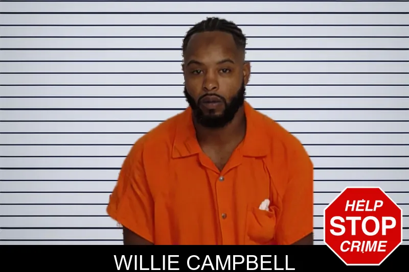 Willie Campbell mugshot