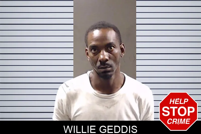 Willie Geddis mugshot