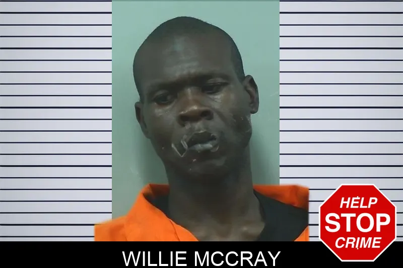 Willie McCray mugshot