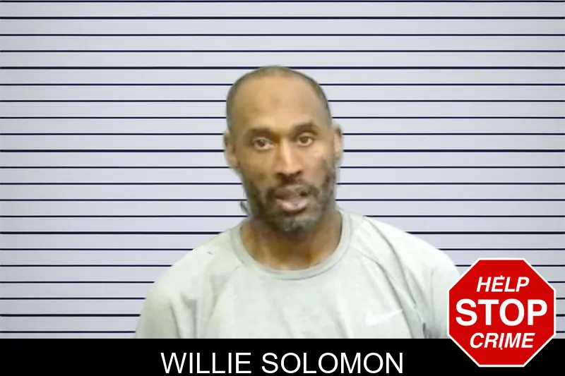 Willie Solomon mugshot