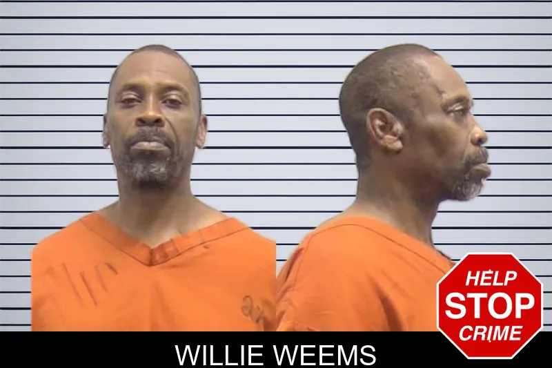 Willie Weems mugshot