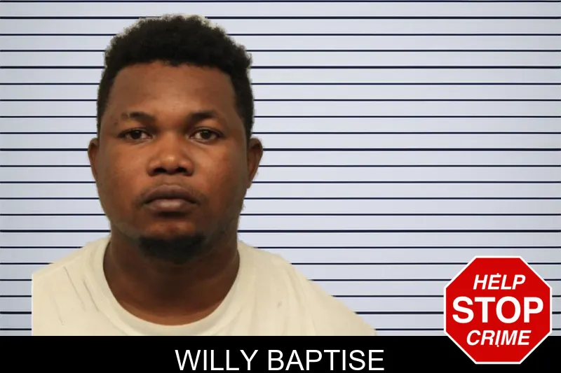 Willy Baptise mugshot