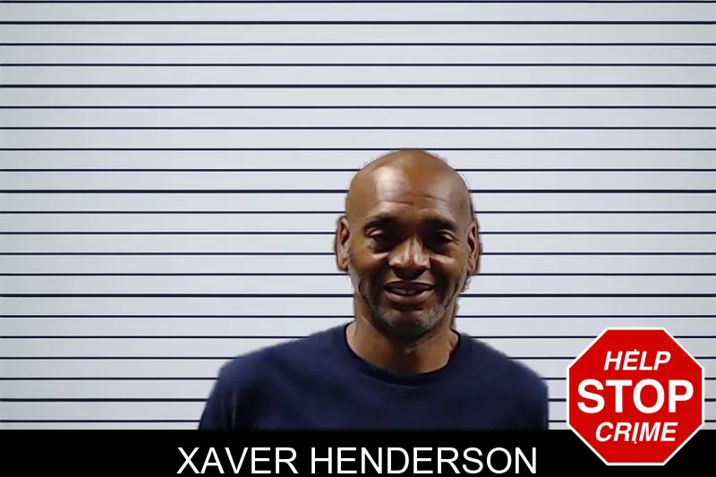 Xaver Henderson mugshot