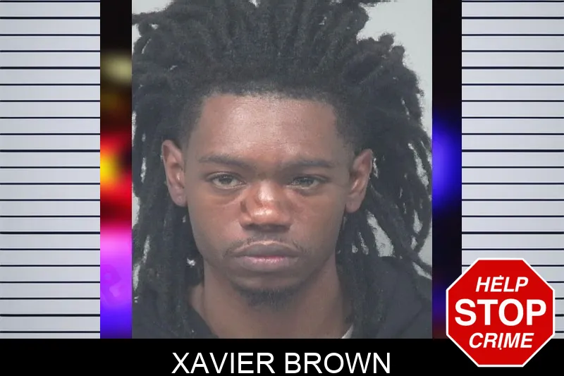 Xavier Brown mugshot