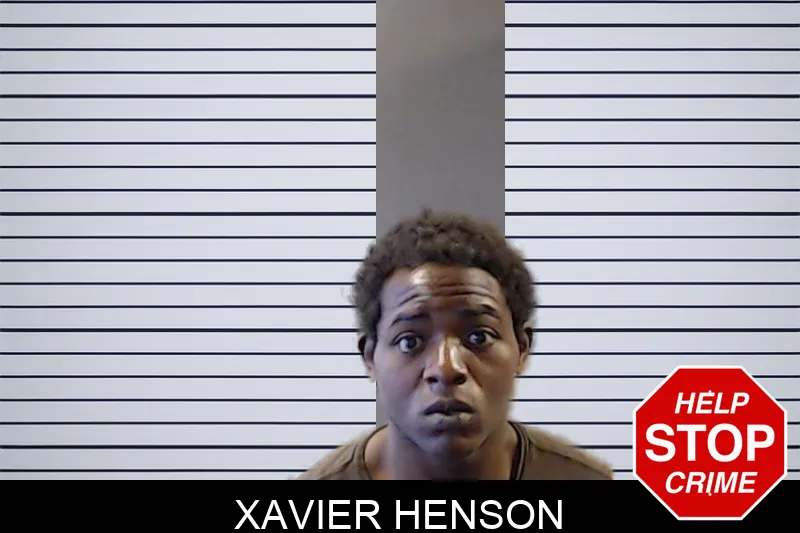 Xavier Henson mugshot