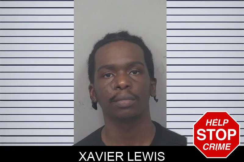 Xavier Lewis mugshot