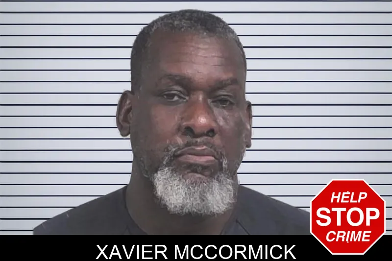 Xavier McCormick mugshot