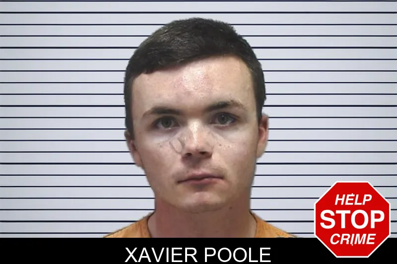 Xavier Poole mugshot