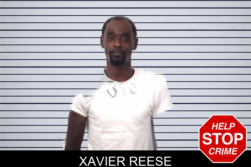 Xavier Reese mugshot
